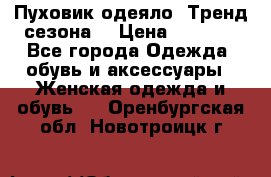 Пуховик-одеяло. Тренд сезона. › Цена ­ 3 900 - Все города Одежда, обувь и аксессуары » Женская одежда и обувь   . Оренбургская обл.,Новотроицк г.